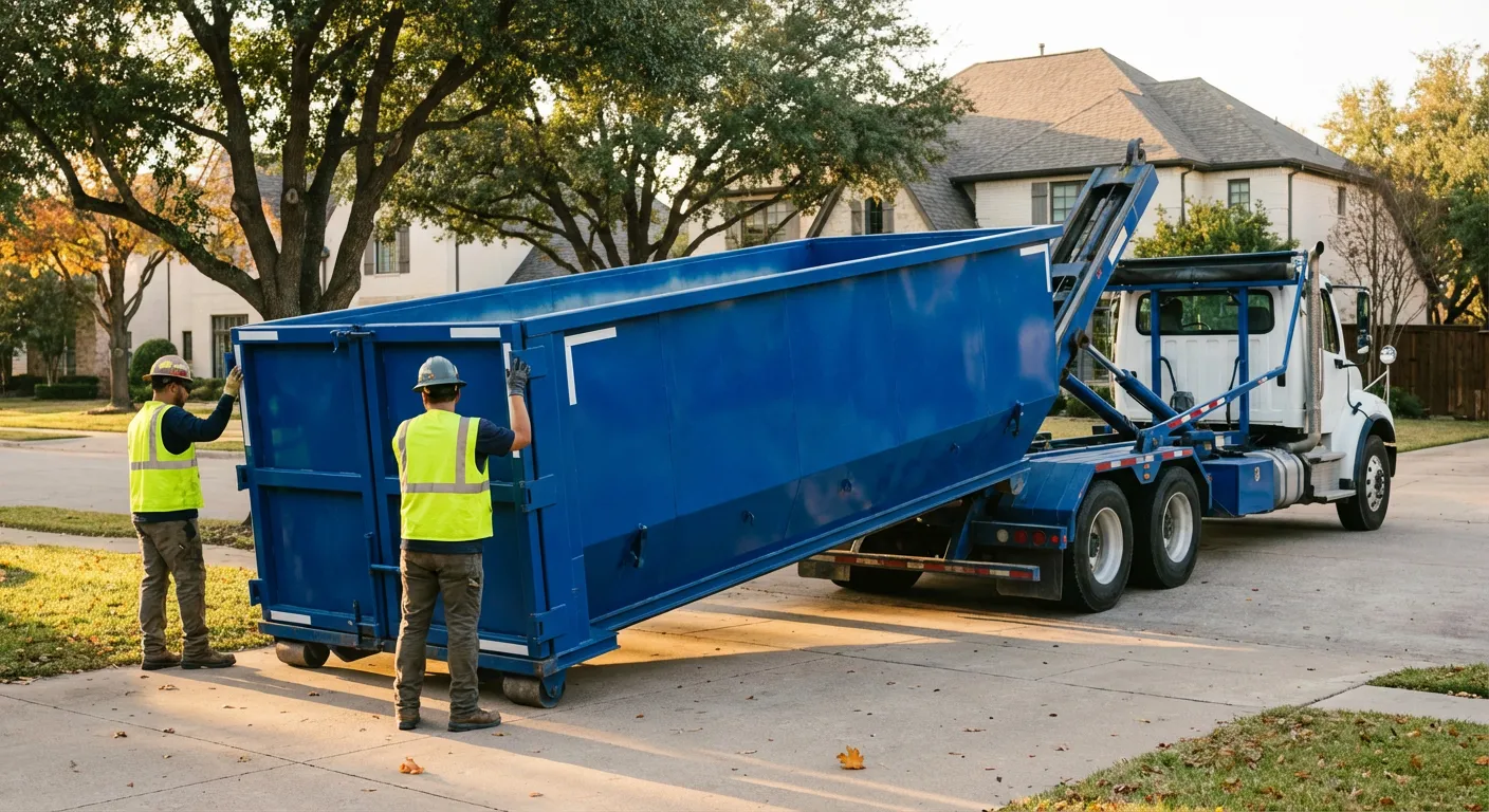 Roll-off dumpster rental service in Union City