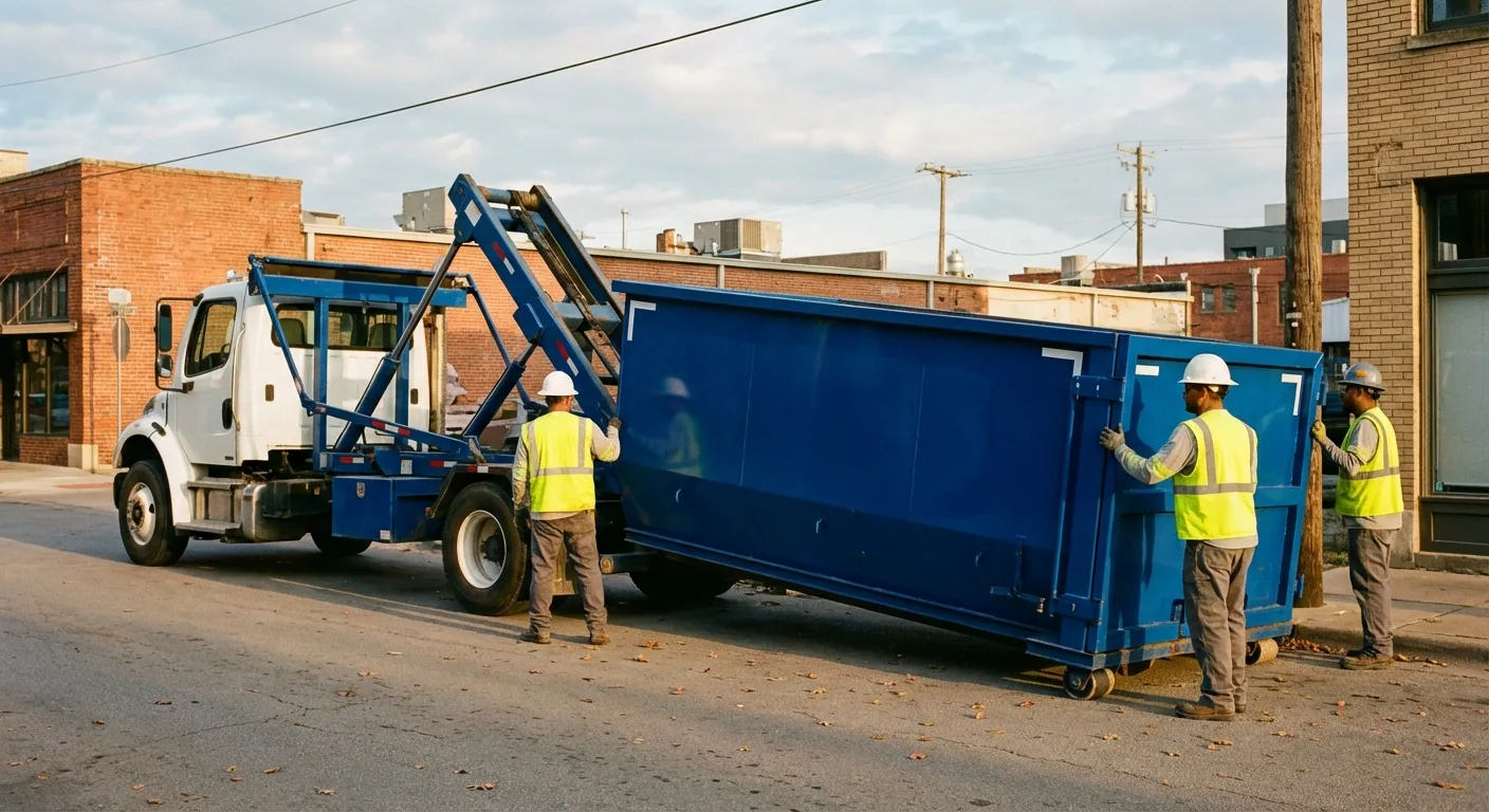 Dumpster rental service in Union City