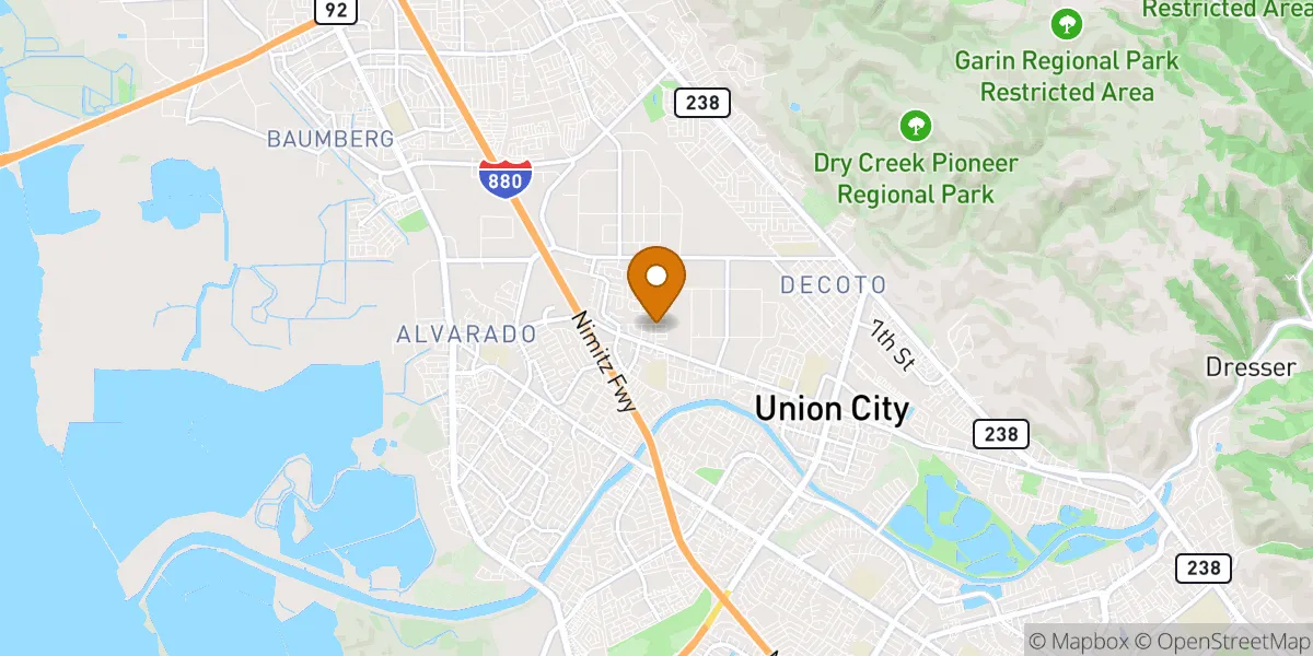 neighborhood map neighborhood map in Union City, CA