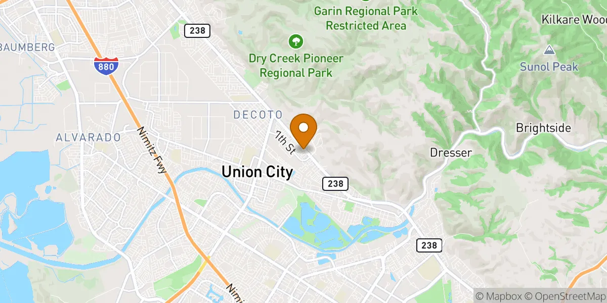 neighborhood map neighborhood map in Union City, CA