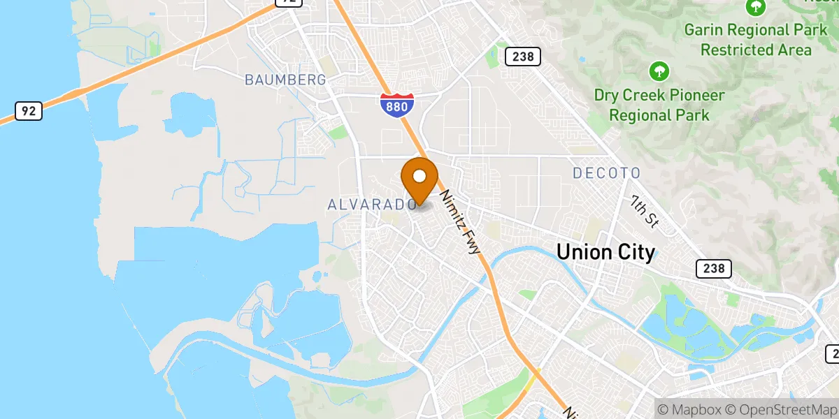 neighborhood map neighborhood map in Union City, CA