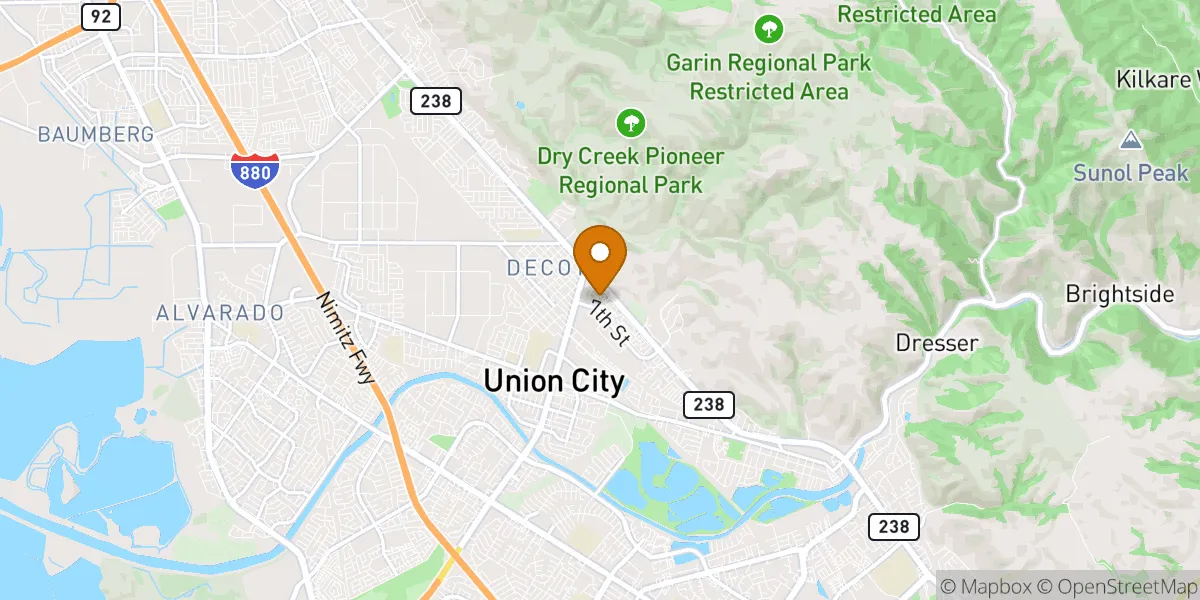 neighborhood map neighborhood map in Union City, CA