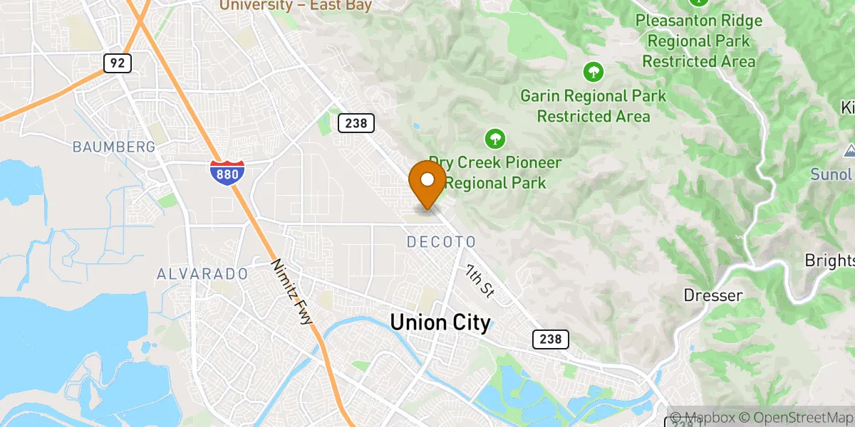 neighborhood map neighborhood map in Union City, CA