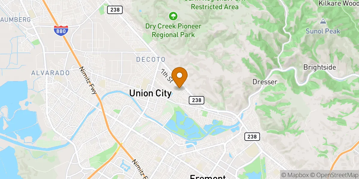 neighborhood map neighborhood map in Union City, CA